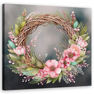 Lerretsbilde, Shabby Chic bukett