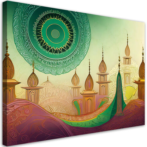 Lerretsbilde, Mandala Islamic City