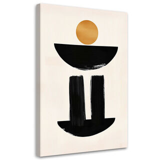Lerretsbilde, Geometriske figurer abstrakt
