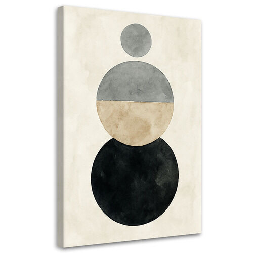 Lerretsbilde, Geometri Abstraksjon Akvarell