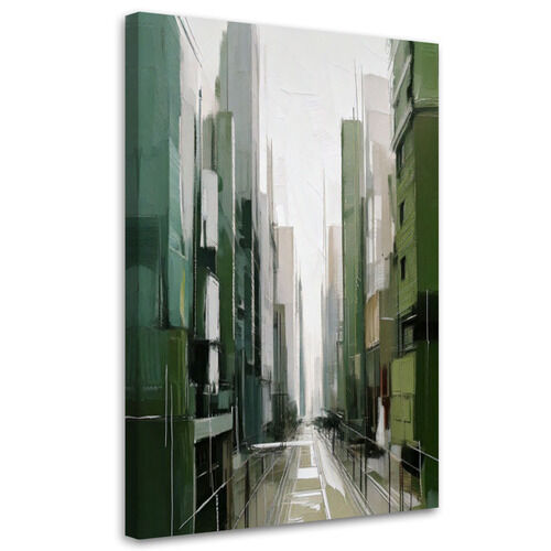 Lerretsbilde, Urban arkitektur