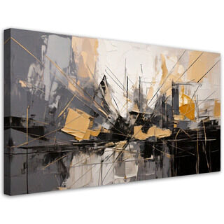 Lerretsbilde, Urban abstrakt moderne