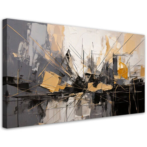 Lerretsbilde, Urban abstrakt moderne