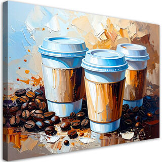 Lerretsbilde, Kaffekopper