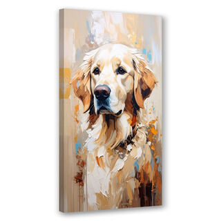 Lerretsbilde, Labrador retriever Hund Dyr