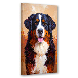 Lerretsbilde, Bernese fjellhund