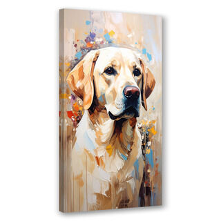 Lerretsbilde, Labrador retriever Hund Dyr