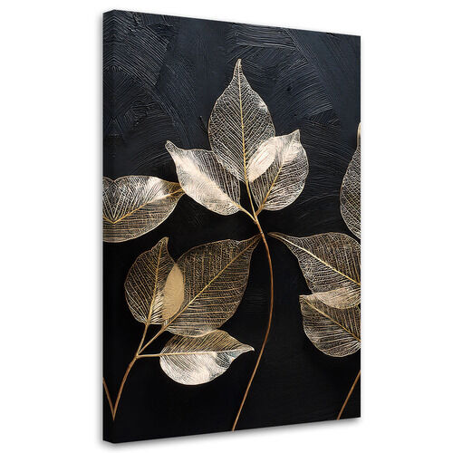 Lerretsbilde, Minimalisme Etterlater Planter Glamour Abstrakt - (80x120)