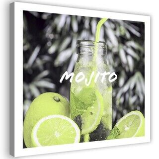 Lerretsbilde, Mojito-drikk