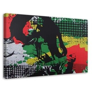 Lerretsbilde, Bob Marley - Reggae-legende