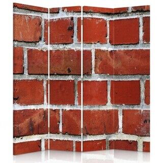 Romdeler Dobbeltsidig, Wall Brick Texture - (145x170)
