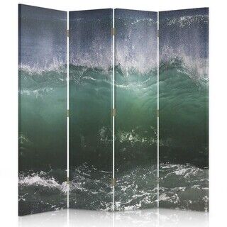 Romdeler Dobbeltsidig, Wave Sea Turkis - (145x170)
