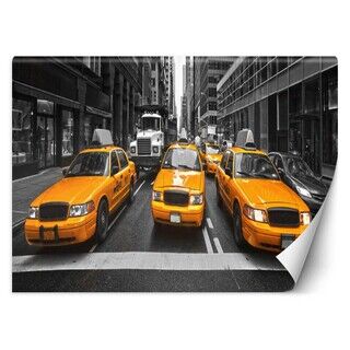 Fototapet, Taxier i New York City