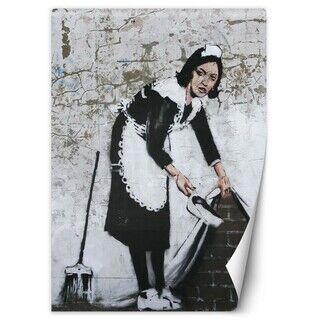 Fototapet, Banksy Maid Street Art