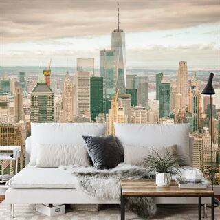 Fototapet Utsikt Over New York City