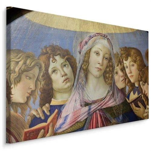 Lerret Sandro Botticelli &amp;quot;Madonna Of The Pomergate&amp;quot; Reproduksjon