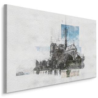 Lerret Notre Dame Katedral, Paris
