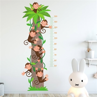 Højdemåler Træ med aber