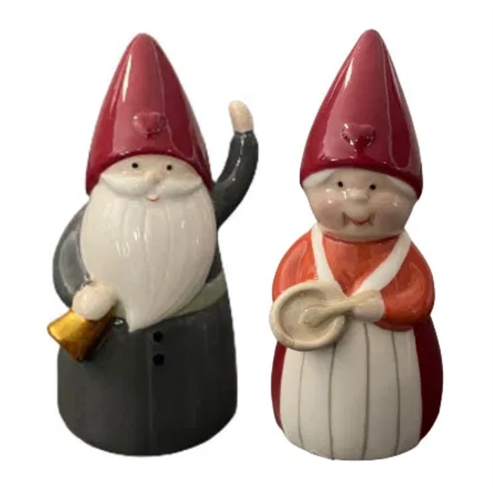 Flaggmor H: 14 cm keramikk