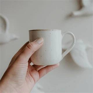 Cappuccino kopp hjerte