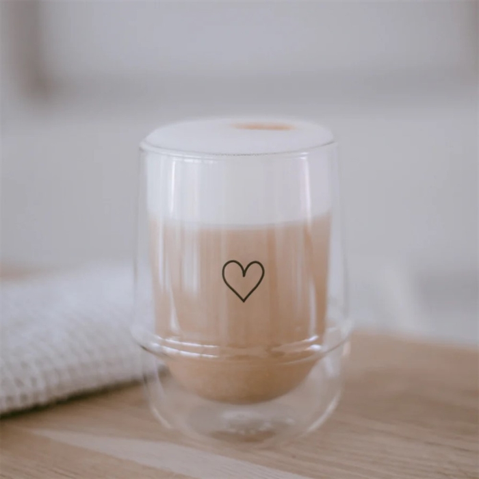 Espressokopp hjerte