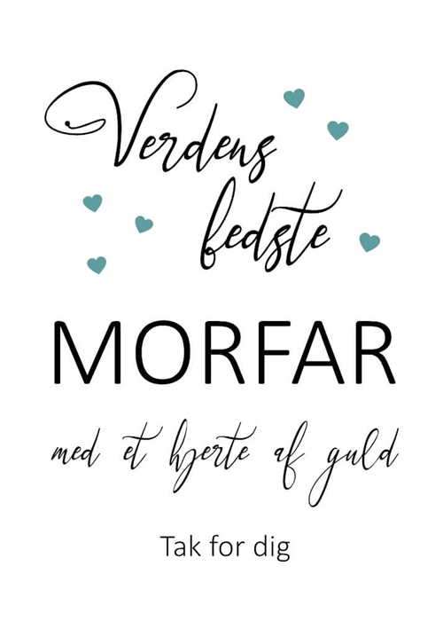 Min/vår mor - Plakat