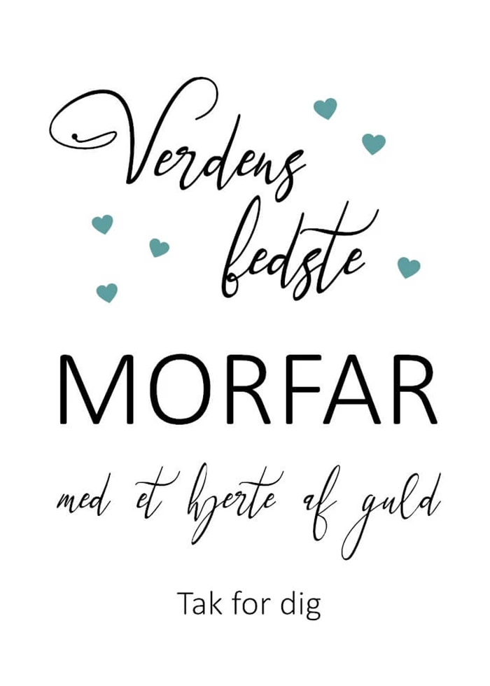 Min/vår mor - Plakat