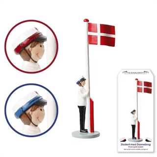 Blå Studentlue Telysholder
