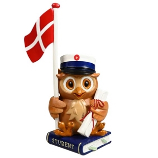 Blå Studentlue Telysholder