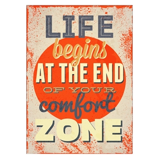 Life Comfort Zone - Plakat