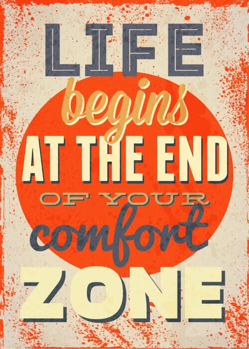 Life Comfort Zone - Plakat