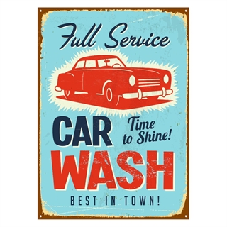 Plakat- Car-Wash