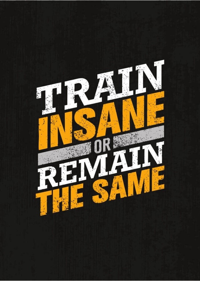 Train insane - Plakat