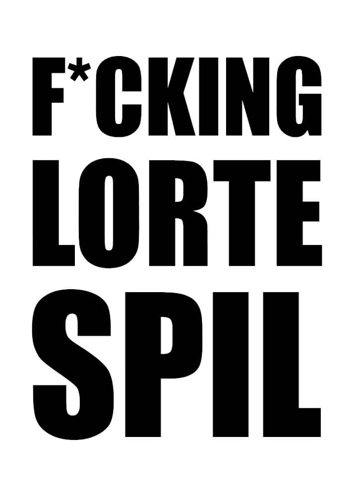 Jævla dritt spill - Gaming plakat 