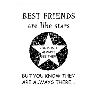 Best friends - Plakat