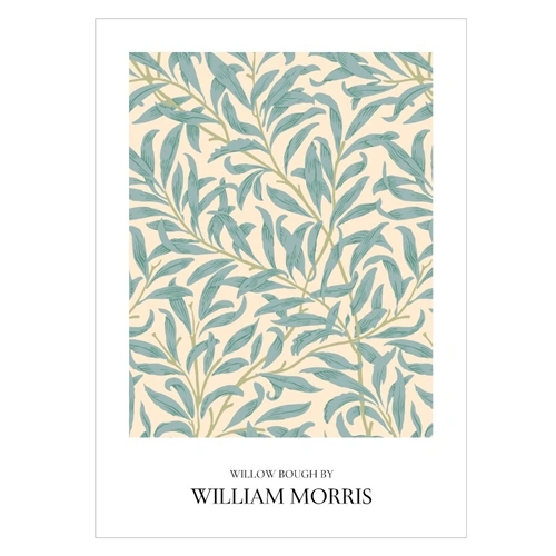 Plakat med WILLOW BOUGH AV William Morris 2