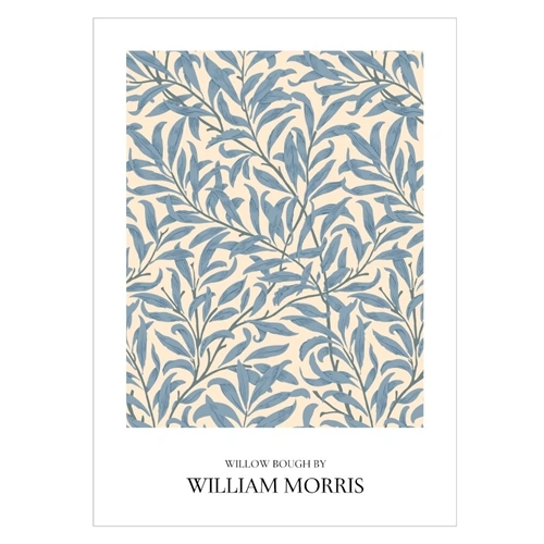 Plakat med WILLOW BOUGH AV William Morris 4