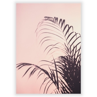 Plakat med palmeblader 4