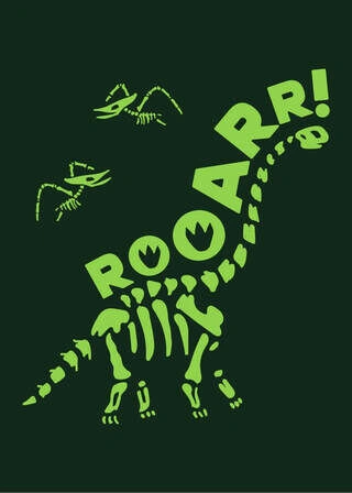 Roar! Dinosaurer - Plakat