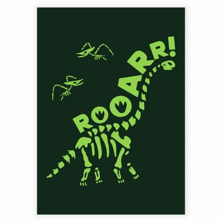 Roar! Dinosaurer - Plakat