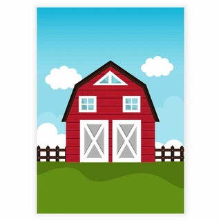 Farmhouse - Barneplakat