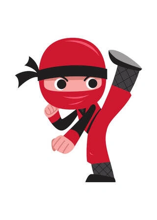 Red Ninja 2 - Barneplakat