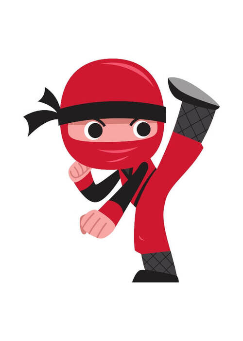 Red Ninja 2 - Barneplakat