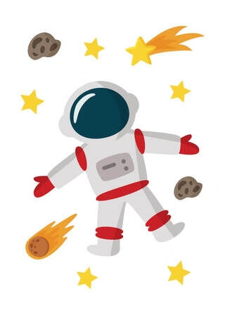 Astronaut plakat