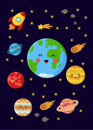 Universe Earth - Plakat