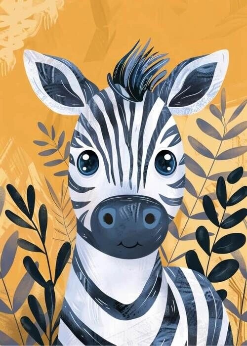 Zebra illustrasjon