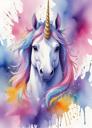 Magic Unicorn 1 - Plakat