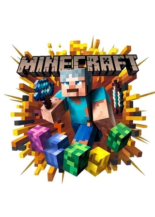 Spill Minecraft-plakat