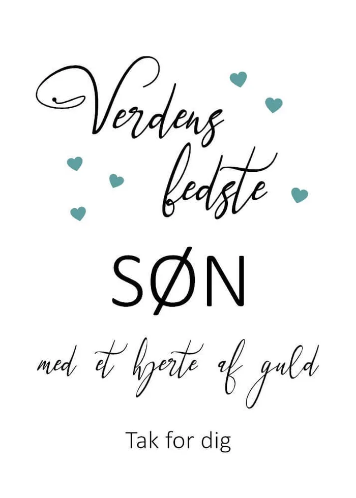 Søt liten enhjørning - Plakat