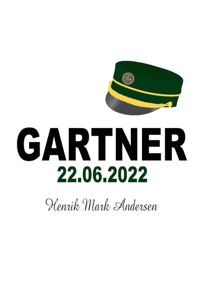 Plakat - Gartner hue
